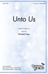 Unto Us Unison choral sheet music cover